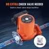 VEVOR 009-BF5-J Hot Water Recirculating Pump, 110V, 180W 17 GPM Hot Water Circulation Pump, 3/4" NPT Flange 3-Speed Circulator Pump, Quiet Operation - 4 of 4