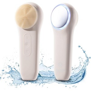 Facial Cleansing Brush, Face Scrubber, Waterproof Silicone Face Brush Cleanser , Massaging & Exfoliating Face Wash Brush for Men & Women - 1 of 4