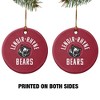 Lenoir-Rhyne University Bears Logo Porcelain Holiday Christmas Tree Ornament - 2 of 4
