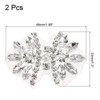 Unique Bargains Sparkling Elegant Handmade Sewing Crystal Rhinestone Applique - 2 of 4
