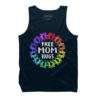 Adult Design By Humans Free Mom Hugs Pride Circle of People By adamle1987 Tank Top
