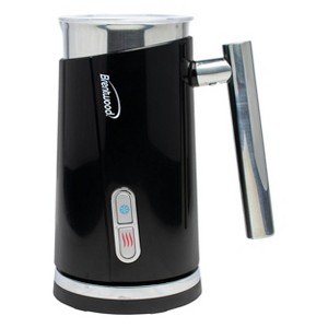 Brentwood 10 Ounce Electric Milk Frother and Warmer in Black - 1 of 4