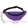 Unique Bargains Stylish Minimalist Sports Waist Bag 1 Pc - 3 of 4