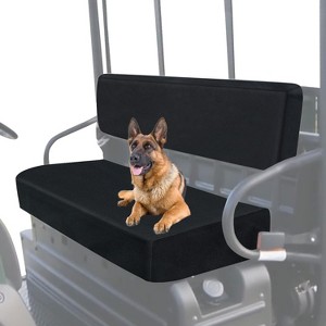Akefit 36" UTV Seat Cover Waterproof Outdoor Utility Vehicle Chair Protector with Storage Pocket Black - 1 of 4
