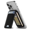 iMountek Magnetic Leather Wallet Black - 2 of 4