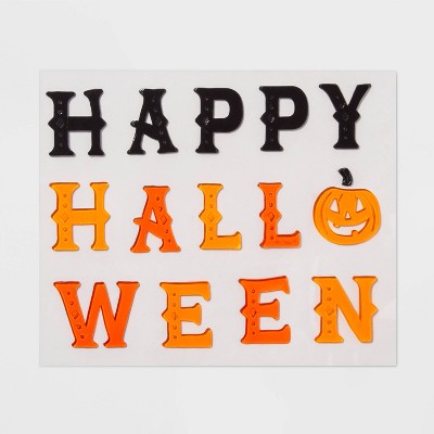 Happy Halloween Gel Window Cling - Hyde & EEK! Boutique™