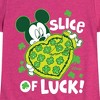 Girls' - Disney - Slice Of Luck Fitted Short Sleeve Graphic T-Shirt - 2 of 4