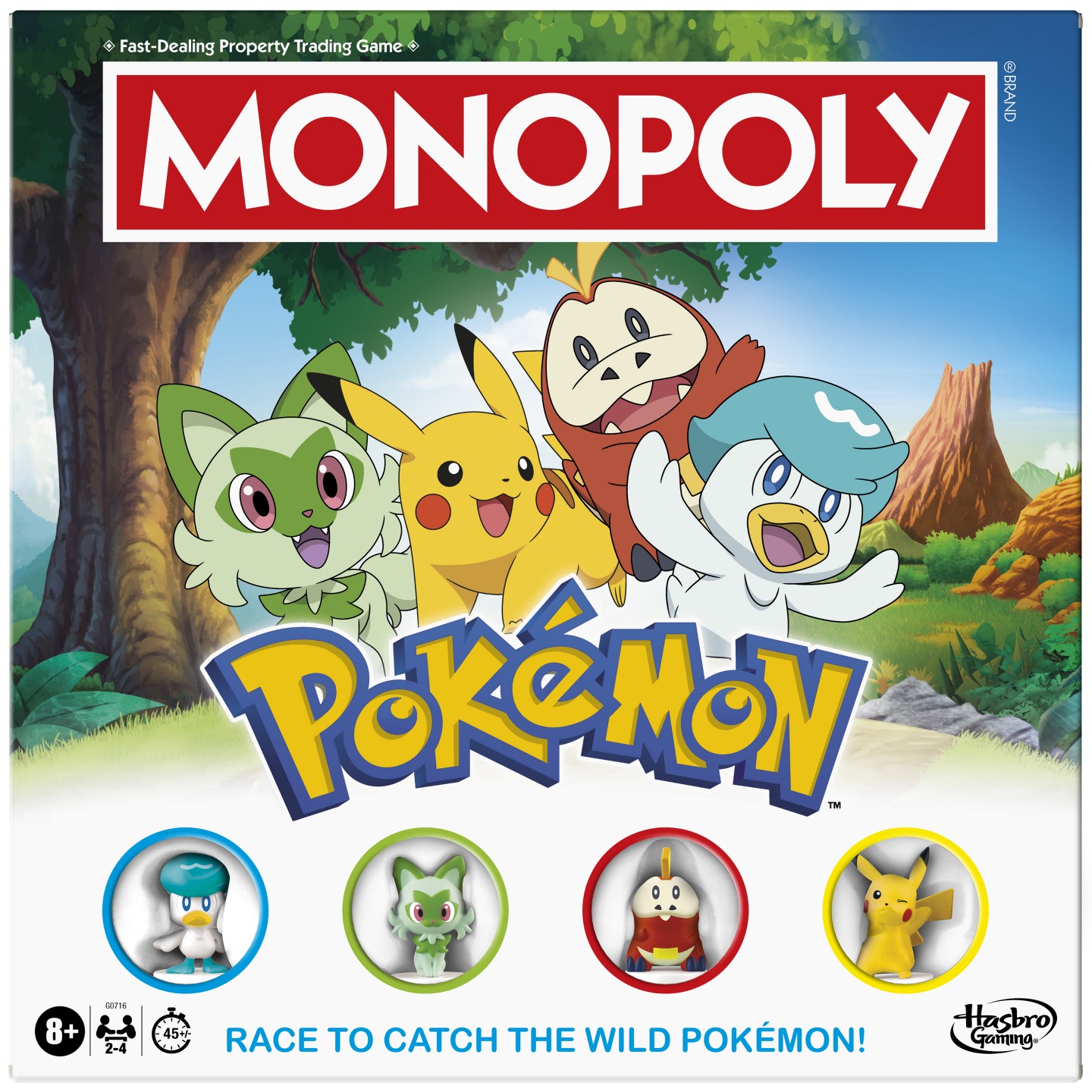 Детская настольная игра Monopoly Pokemon Board Game — фото 1