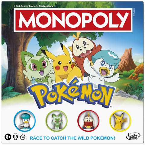 Детские игрушки Monopoly Pokemon Board Game