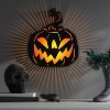 12" Pumpkin Backlit Sign with Orange LEDs - Hyde and EEK! Boutique™ - 2 of 3