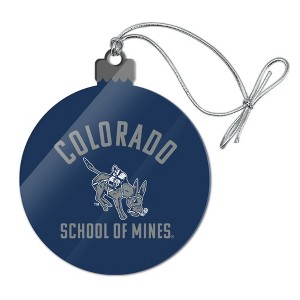 Mines Oredigger Acrylic Christmas Tree Holiday Ornament - 1 of 4