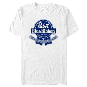 Men's Pabst Hops Blue Ribbon Logo T-Shirt - 1 of 4