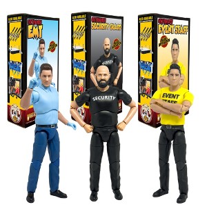 Ultimate Security Guard, Event Staff Worker & EMT With Deluxe Articulation for WWE & AEW Wrestling Action Figures - 1 of 4