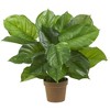 Nearly Natural Large Leaf Philodendron Artificial Plant (Real Touch) - 2 of 3