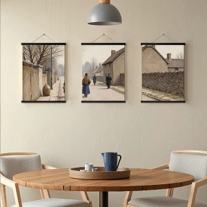 Floral Canvas Wall Art with Strong Artistic and Visual Aesthetics,3 - Pieces - 1 of 4