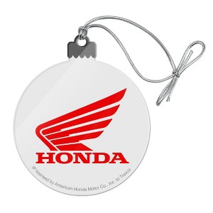 Honda Powersports Logo Acrylic Christmas Tree Holiday Ornament - 1 of 4
