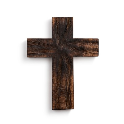 DEMDACO Choose Hope Wall Cross brown