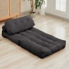 Mjkone Folding Sofa Bed, Convertible Sleeper Chair with Pillow - 2 of 4