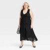 Women's Ruched Midi Sundress - A New Day™ - 3 of 3
