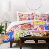 Deny Designs 2pc Twin/Twin XL Doodle By Meg Juice Box Print Kids' Duvet and Sham Set - 3 of 4