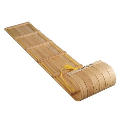 Flexible Flyer Canadian Toboggan - Natural (6')