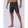INSPIRE CHIC Men's Summer Solid Color Athletic Surfing Water Sports Swim Shorts - 2 of 4