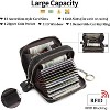 Luupatchy Small Genuine Leather Wallet for Women, RFID Blocking Credit Card Holder Wallet, Black - 2 of 4