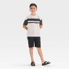 Boys' Short Sleeve Chest Striped T-Shirt - Cat & Jack™ - 3 of 3