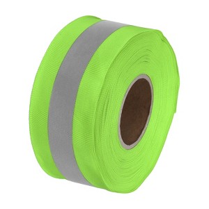 Unique Bargains High Visibility Sew-on DIY Clothing Raincoats Reflective Tape Strips - 1 of 4