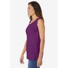 Woman Within Plus Size Perfect Scoopneck Tank - 4 of 4