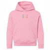 The Juniper Shop Embroidered Easter Bunny Outline Youth Hoodie - 2 of 4