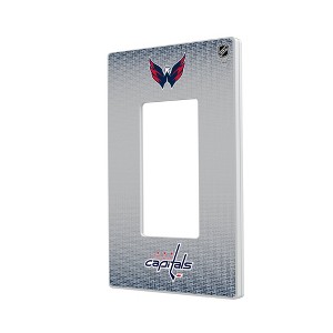 NHL Eastern Conference Teams Linen Hidden-Screw Light Switch Plate for Single Rocker - 1 of 4