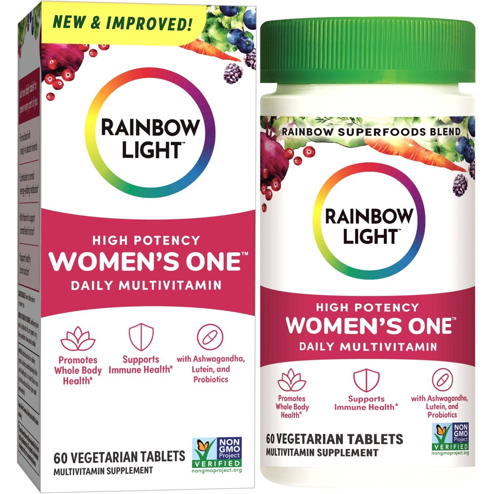 Photos - Vitamins & Minerals Rainbow Light Women's One Multivitamin Tablets - 60ct