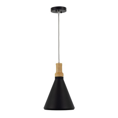 Yosemite Home Decor Noir Collection One Light Pendant