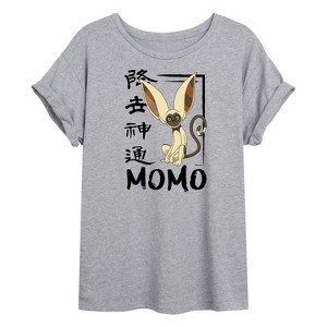 Women's - Avatar: The Last Airbender - Momo cute Oversized Graphic T-Shirt - 1 of 4