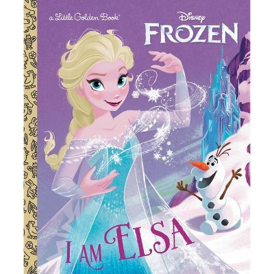 I Am Elsa (Disney Frozen) - (Little Golden Book) by  Christy Webster (Hardcover)