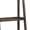 HomeRoots Espresso Solid Wood Ladder Bookcase - 4 of 4