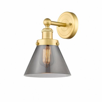 Cone - 1 Light Wall Sconce In Industrial Style-11.5 Inches Tall and 7.75 Inches Wide