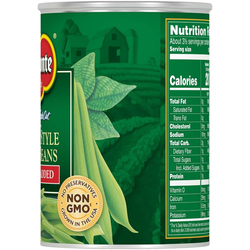 Del Monte No Salt Added French Style Green Beans - 14.5oz, 3 of 7