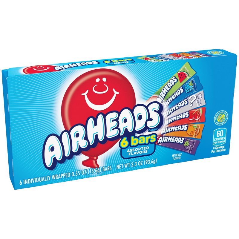 Airheads Theater Box Candy - 3.3oz/6ct, 1 of 6