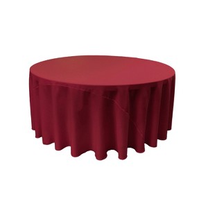 Slickblue Polyester Poplin Round Tablecloth 41 Different Colors 7 Sizes - 1 of 1