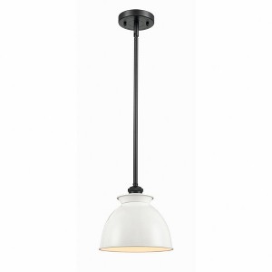Adirondack - 1 Light Mini Pendant In Industrial Style-10 Inches Tall and 8.13 Inches Wide - 1 of 1