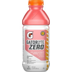 Gatorade Gatorlyte Zero Strawberry Kiwi Sports Drink - 20 fl oz Bottle - 1 of 3