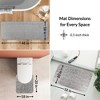 Evideco French Home Goods 3D Pebble Memory Foam Bath Mats - Bath Mat, Runner Mat, and Contour Mat Available in 10 Colors - 3 of 4