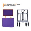 Anybear Multipurpose Collapsible Beach Trolley Yellow 150lbs Garden Cart - 3 of 4