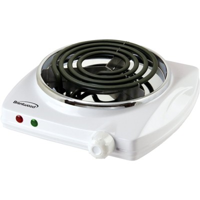 Courant 1000 Watts Portable Single Electric Burner, Stainless Steel Design  : Target