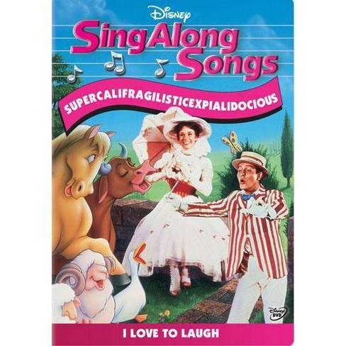 Sing Along Songs Supercalifragilisticexpialidocious Dvd 06 Target