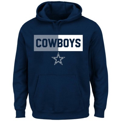 Dallas Cowboys NFL Typhoon Pullover Hoodie Navy Men's 4XL