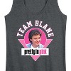 Women's - Pretty in Pink - Duckie and Blane Graphic Racerback Tank - 2 of 4