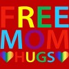 Adult Design By Humans Free Mom Hugs Hears Pride By Avocato Tank Top - 2 of 2